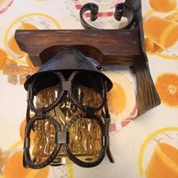 Lampadari ferro/legno