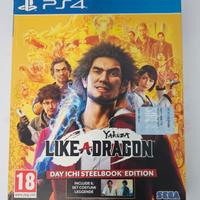 Yakuza like a dragon steelbook edition (ps4)