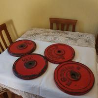 Pesi palestra 4 da 10 kg