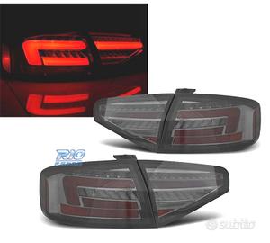 FANALI PER AUDI A4 B8 12-15 SEDAN LED DINAMICI FUM