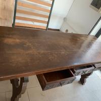 Tavolo in legno di Quercia massiccio mod frattino