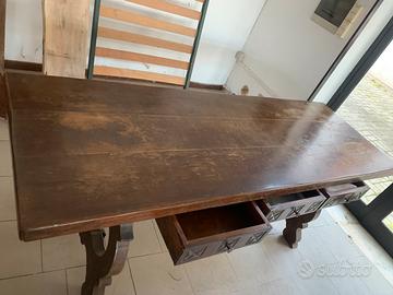 Tavolo in legno di Quercia massiccio mod frattino