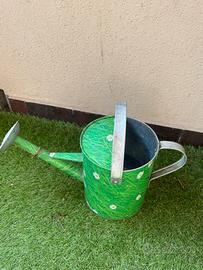 Innaffiatoio metallo verde