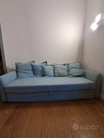 Divano Letto IKEA con Contenitore e Fodere Doppie