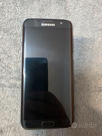 Samsung Galaxy "7 Edge+batteria+2cover rossa e oro
