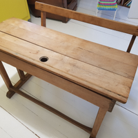 Banco di scuola inizio '900