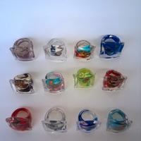 Anelli in originale vetro di Murano 