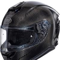 Casco moto integrale Premier Hyper Carbon nero