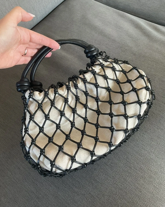 Tommy Hilfiger Borsa a tracolla in pelle con motiv