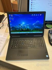 DELL 7720 i7-6920HQ 64gb ram NVIDIA QUADRO P5000