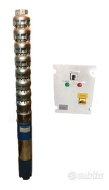 ELETTROPOMPA SOMMERSA PANELLI + QUADRO ELETTRICO