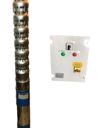 ELETTROPOMPA SOMMERSA PANELLI + QUADRO ELETTRICO