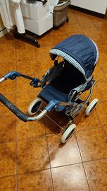 Carrozzina passeggino bambole Besteam pieghevole