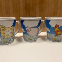 3 tazze da collezione