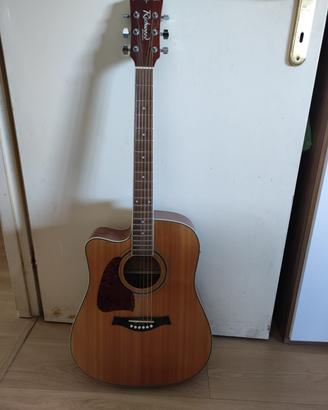 chitarra acustica mancina 