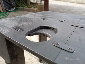 Sedia bondage con dispositivo CBT