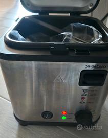 Mini Friggitrice con Set per Fonduta