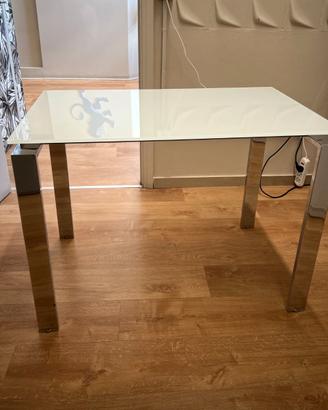 Tavolo di vetro di design per ufficio