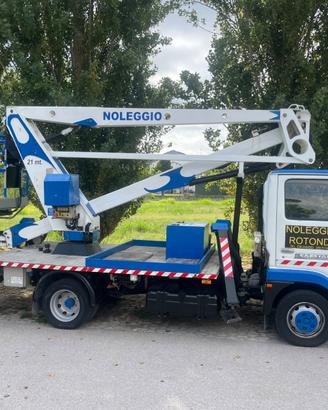 Piattaforma aerea 21/12 oil steel