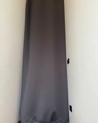 tenda oscurante grigia
