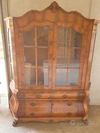 vetrina  stile barocco olandese 