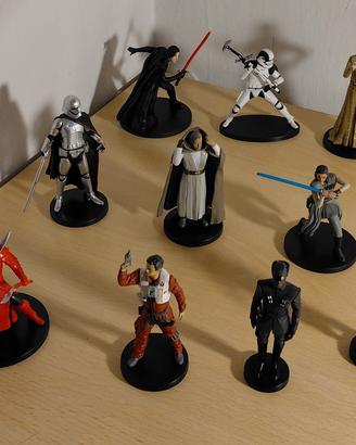 Set 10 Figure Star Wars Ultimi Jedi Completo