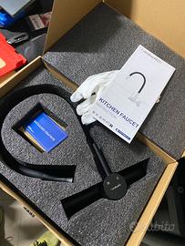 Rubinetto cucina LakeBayMZC nero opaco a parete