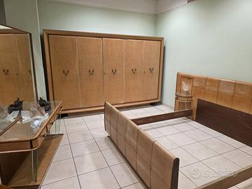 Letto art deco' anni 40