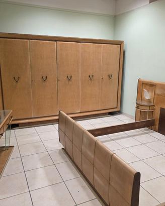 Letto art deco' anni 40