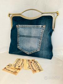 Borsa jeans clic clac