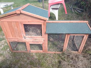 cuccia per conigli o porcellini d'india 