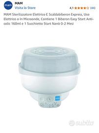 Sterilizzatore e scalda biberon 6 in 1