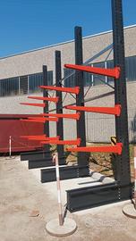 scaffali cantilever 