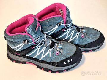 Scarponi trekking bambini CMP Waterproof nuovi