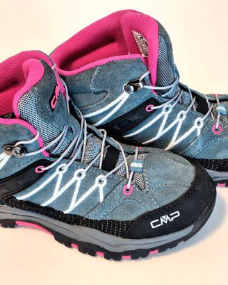 Scarponi trekking bambini CMP Waterproof nuovi
