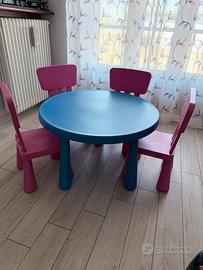 Tavolo ikea con sedie