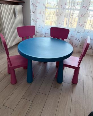 Tavolo ikea con sedie