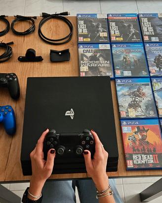 PlayStation 4 PRO/1 TB - bundle completo