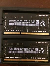 Sodimm ddr3 8gb (2x4gb) apple
