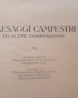 Paesaggi campestri e altre composizioni.