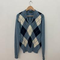 Maglione Cashmere a rombi