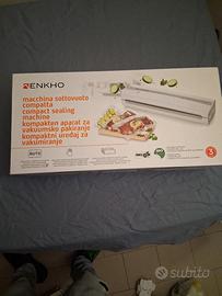 macchina sottovuoto freezer