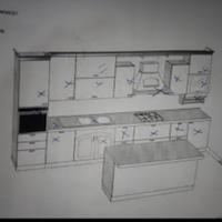 Cucina in legno massello