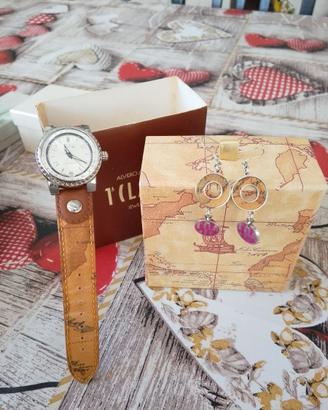 Orologio piu orecchini Alviero Martini