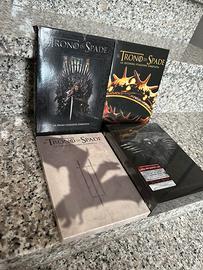 Dvd 4 stagioni complete trono di spade