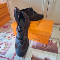 Scarpe Valleverde marroni scamosciate 37