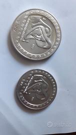 messico 2 monete argento 999 1992 grammi 47,72