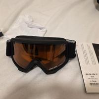 OCCHIALI SPORT INVERNALI SALICE PRO NERI/ARANCIO