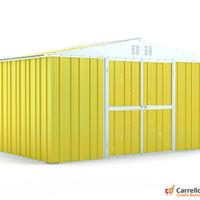 Box lamiera deposito Acciaio 403x269cm giallo