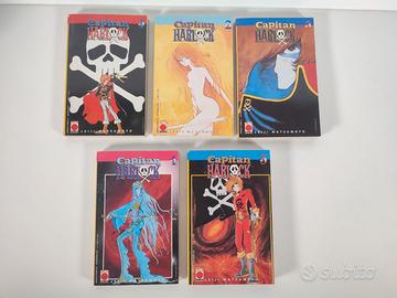 CAPITAN HARLOCK 1-5 Planet Manga - Serie completa